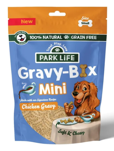 Park Life Gravy Bix Chicken Mini 100g - PetWorld