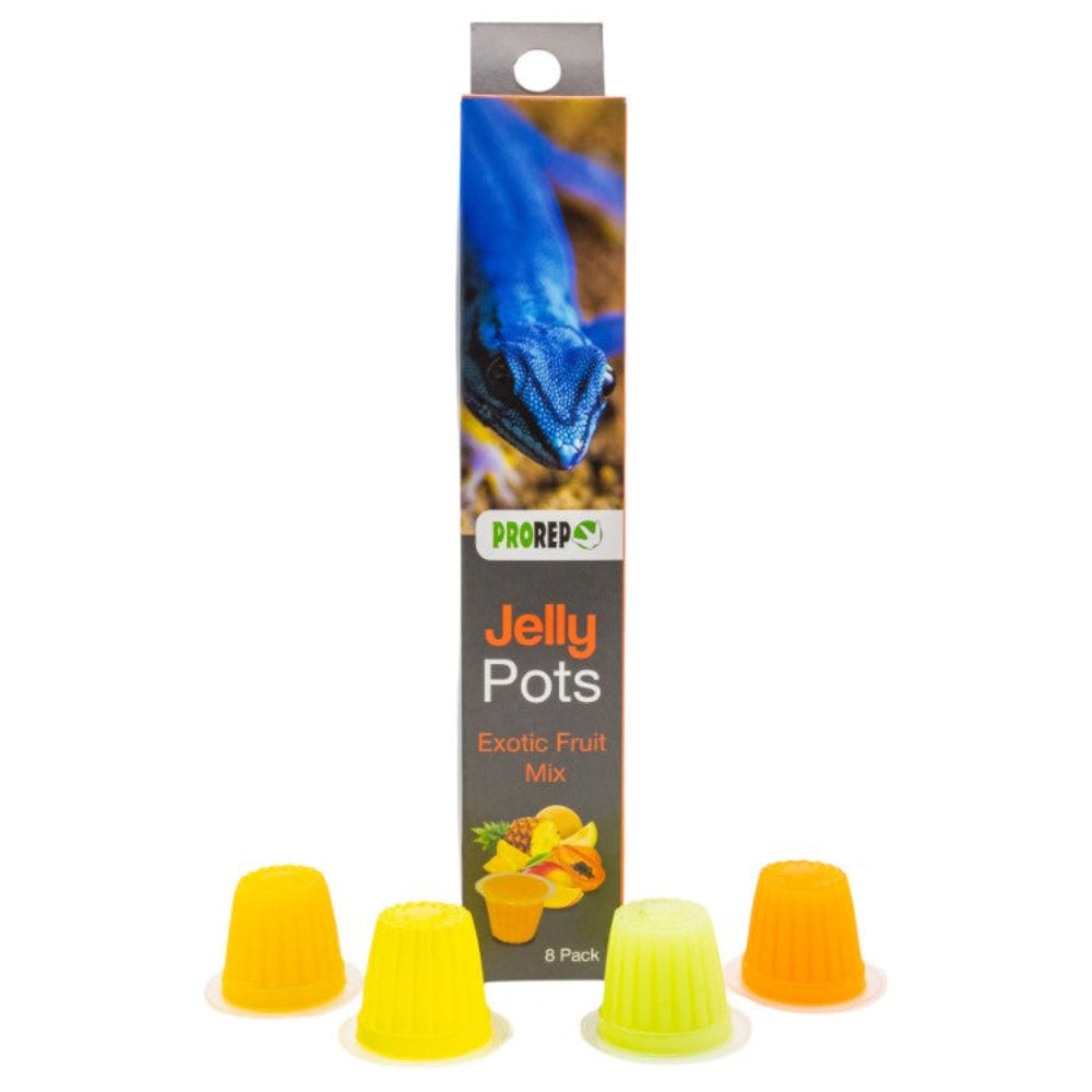 Prorep Jelly Pots - Exotic Fruit Mix 8pk - Valuepet.ie