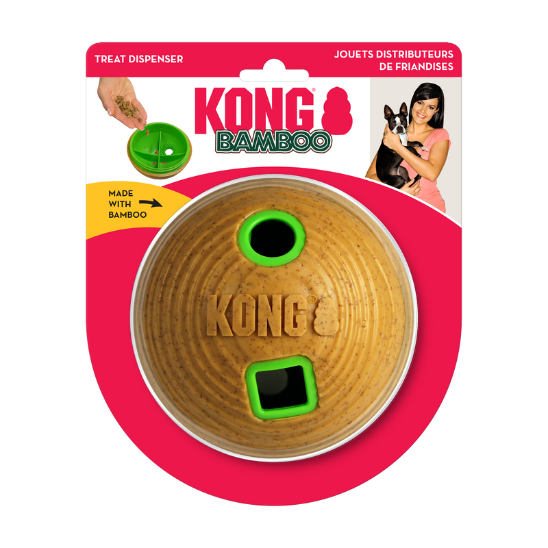 KONG Bamboo Feeder Ball Medium - Valuepet.ie