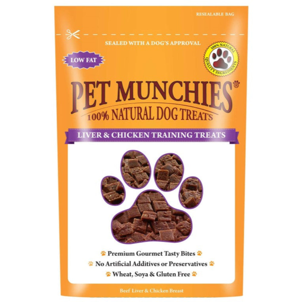 Pet Munchies Chicken & Liver Training Treat 50g - Valuepet.ie