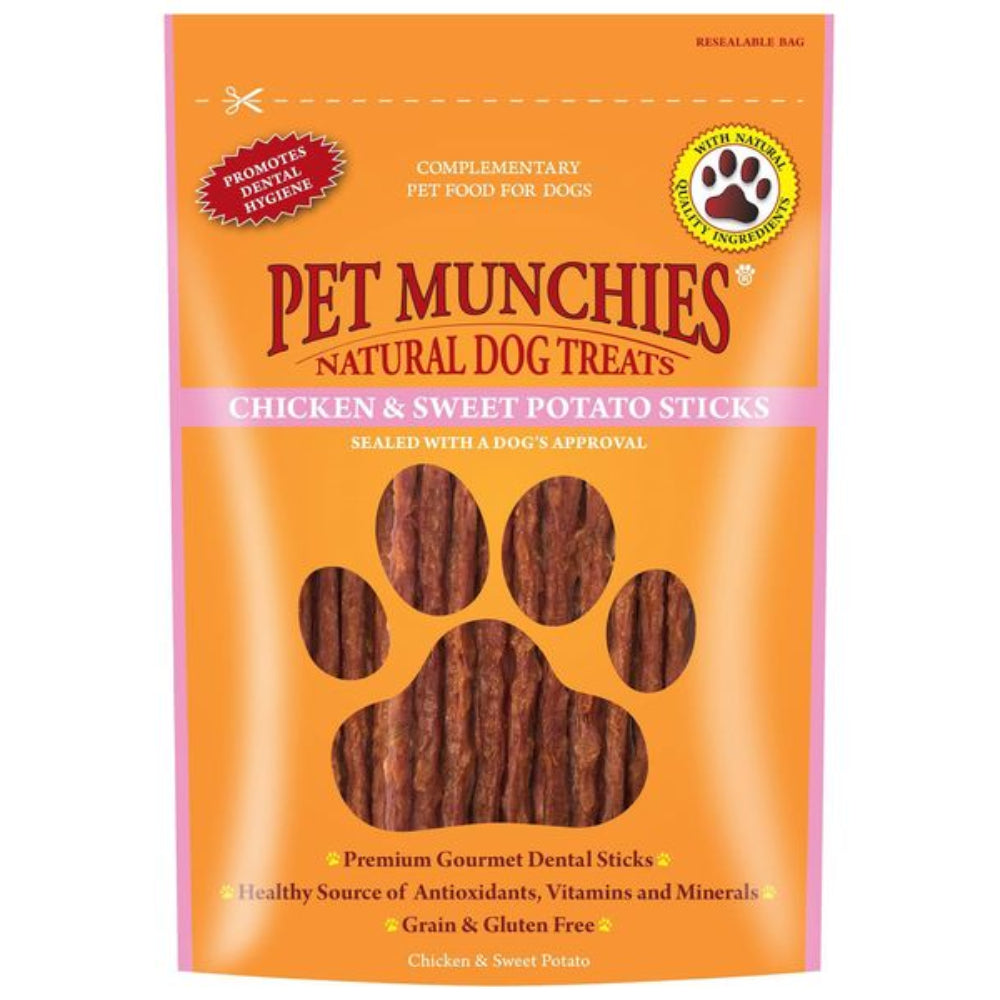 Pet Munchies Chicken & Sweet Potato 90g - Valuepet.ie