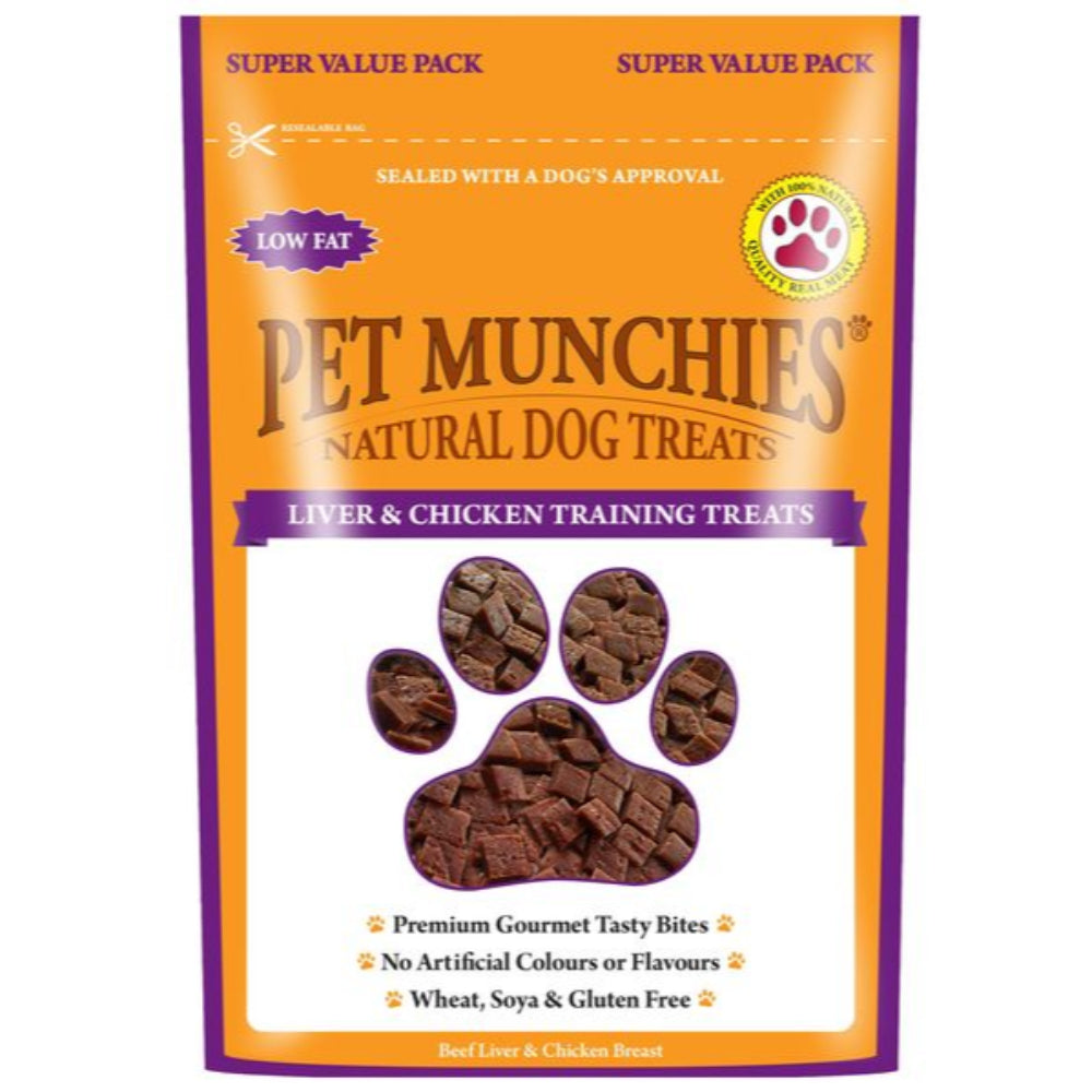 Pet Munchies Chicken & Liver Training Treat 150g - Valuepet.ie