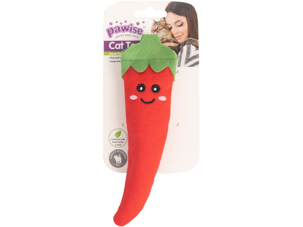 PAWISE CATNIP CHILLI TOY - Valuepet.ie
