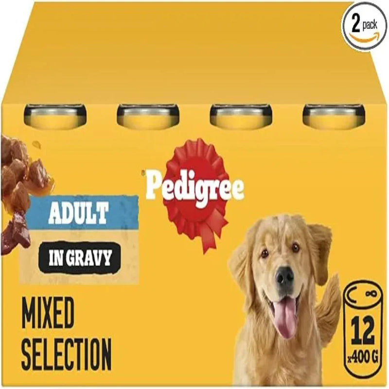 Pedigree 12 Pack Jelly 400g Mix Selection