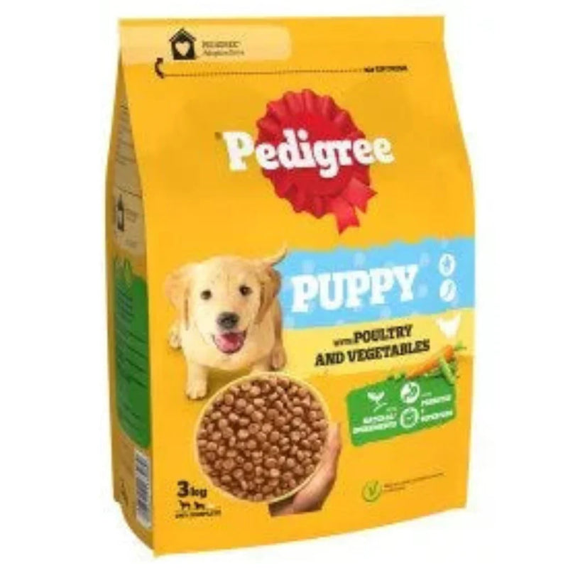 Pedigree 3kg Puppy Poultry