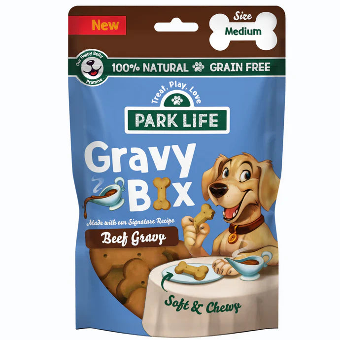 Park Life Gravy Bix Beef Medium 100g - PetWorld
