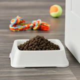 Plastic Square Dog Bowl