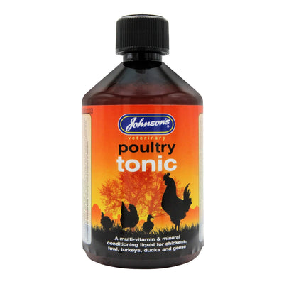 Johnson's Poultry Tonic 500ml bottle, front