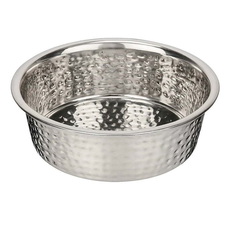 Stainless steel pet bowl