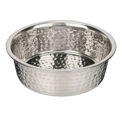 Stainless steel pet bowl