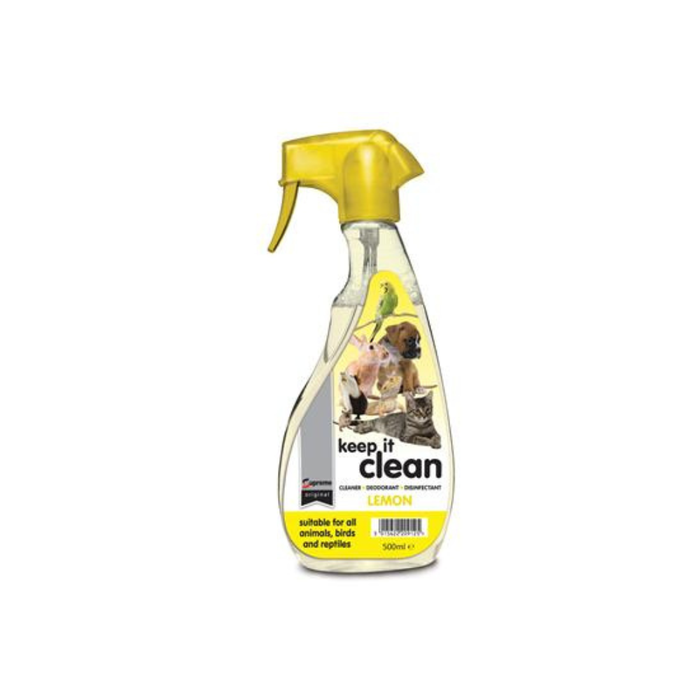 Supreme Keep it Clean Cage and Hutch Cleaning Spray - Valuepet.ie