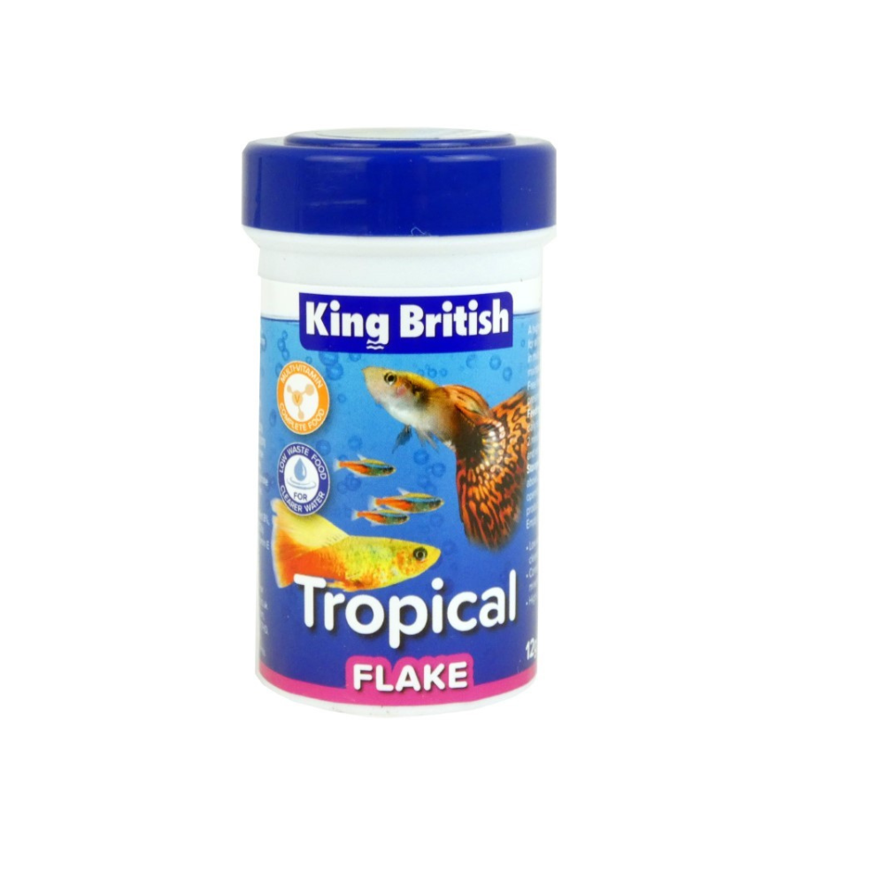 King British Tropical Food 12gm - Valuepet.ie