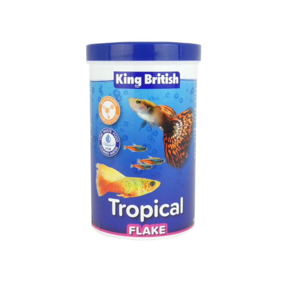 King British Tropical Fish Food 200GM - Valuepet.ie