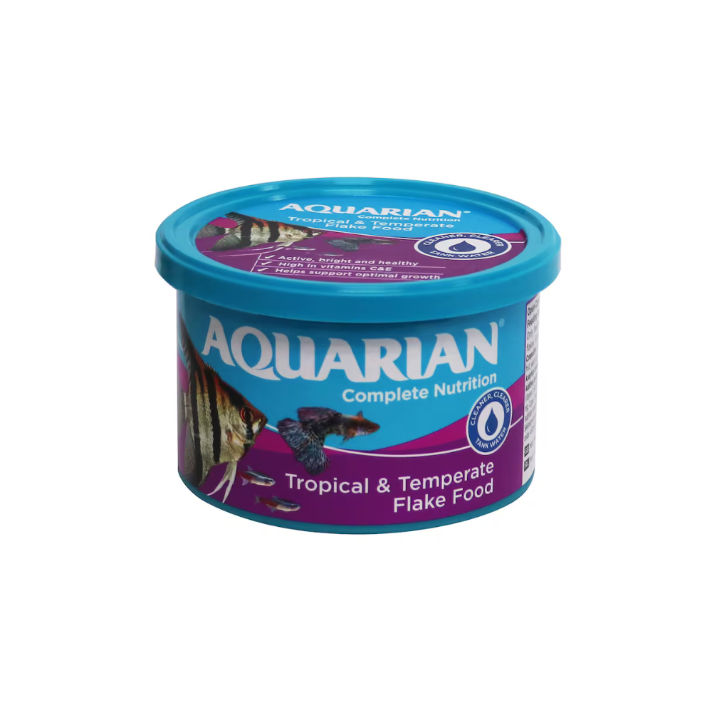 Aquarian Tropical Flake Fish Food 50GM - Valuepet.ie