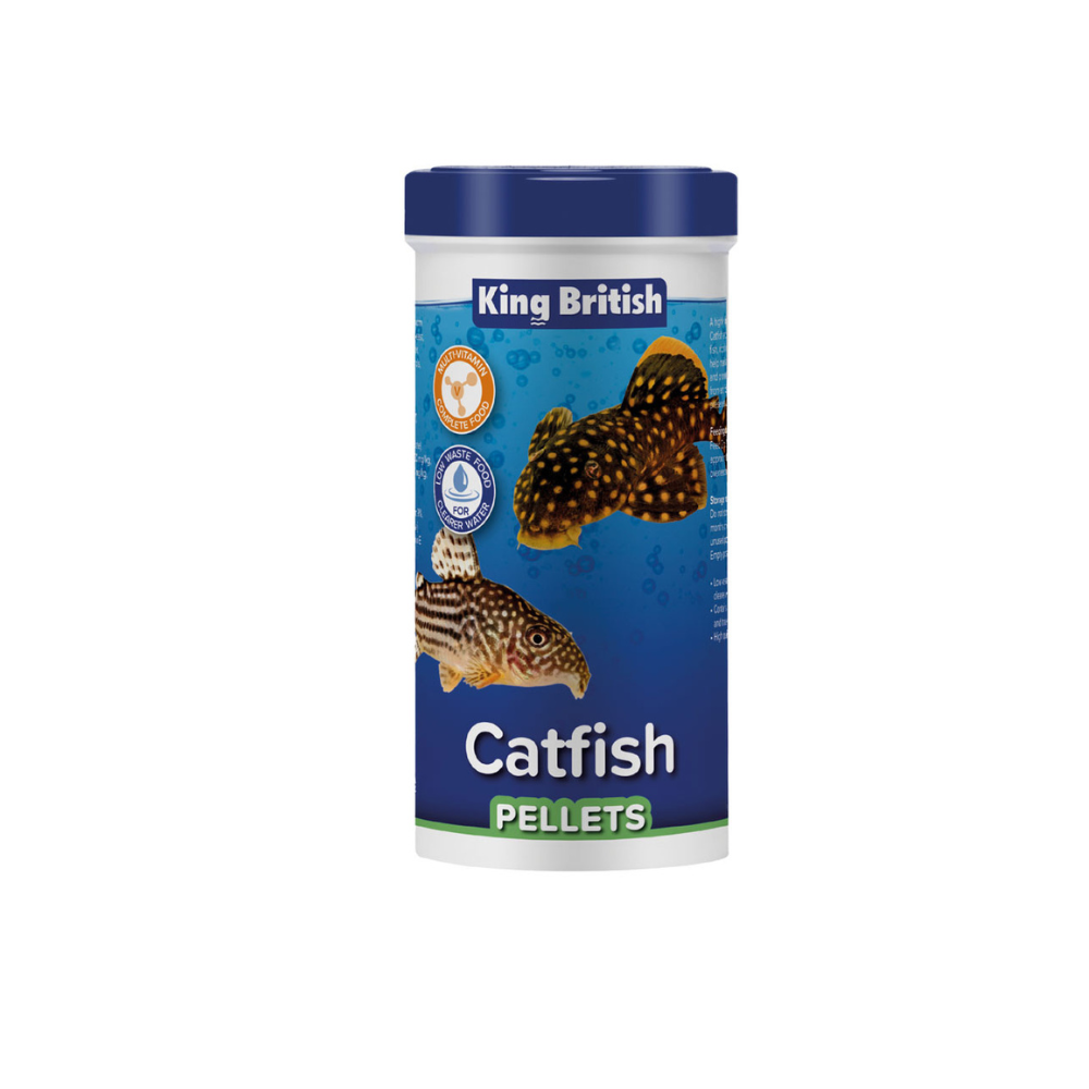 King British Catfish Pellets 60G - Valuepet.ie