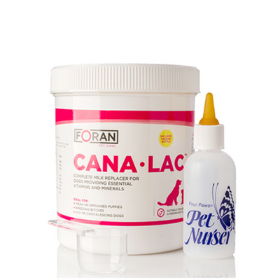 Foran Cana-Lac Milk Replacer for Dogs 300g with Feeding Bottle