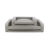 Citystyle Square Pet Sofa, 90 x 70 cm - Light Grey