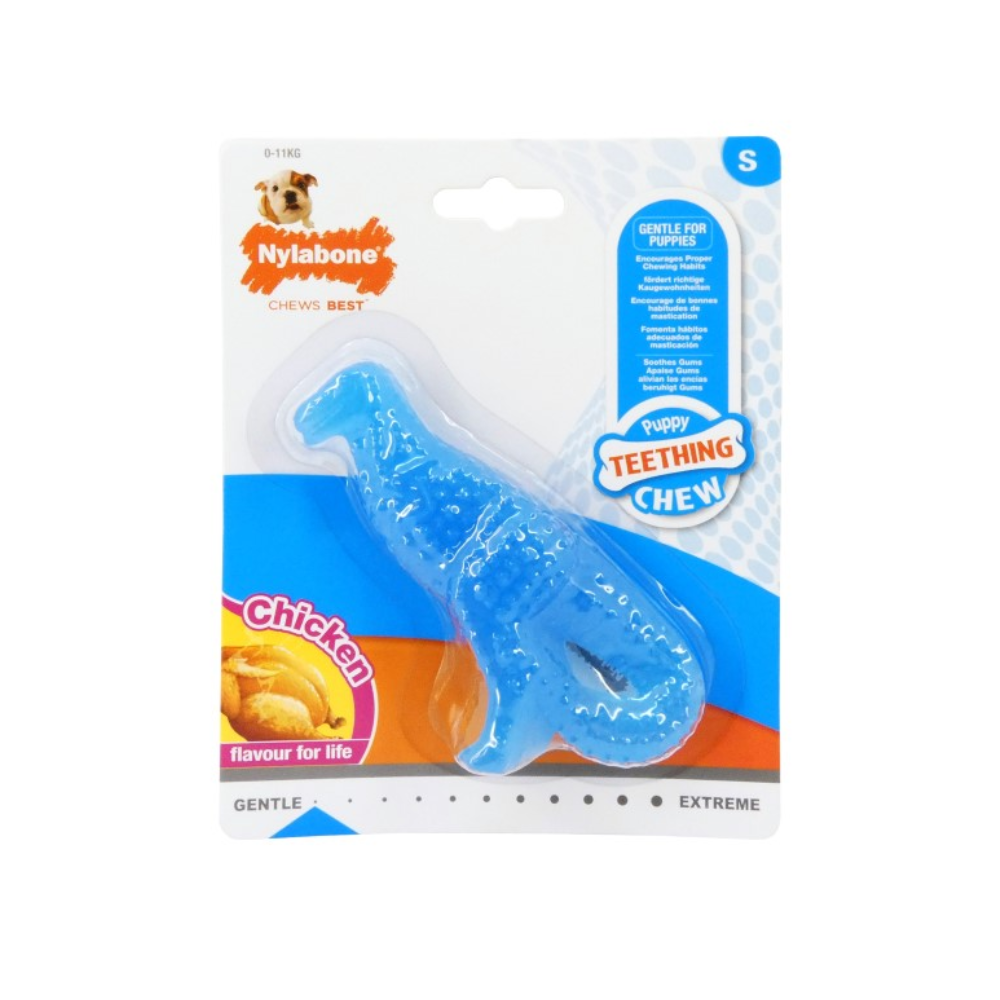 Nylabone Puppy Teething Dinosaur Small - Valuepet.ie