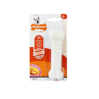 Nylabone Dura Chew Chicken Flavored Dog Bone Small - Valuepet.ie