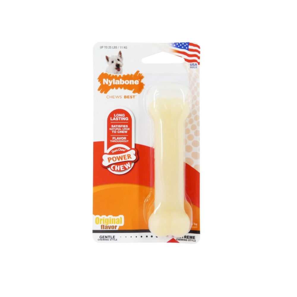 Nylabone Dura Chew Original Flavored Dog Bone Small - Valuepet.ie