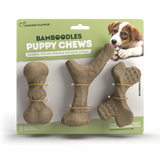 Bamboodles Puppy Chews 3 Pack, Chicken: I, Y and X Bone