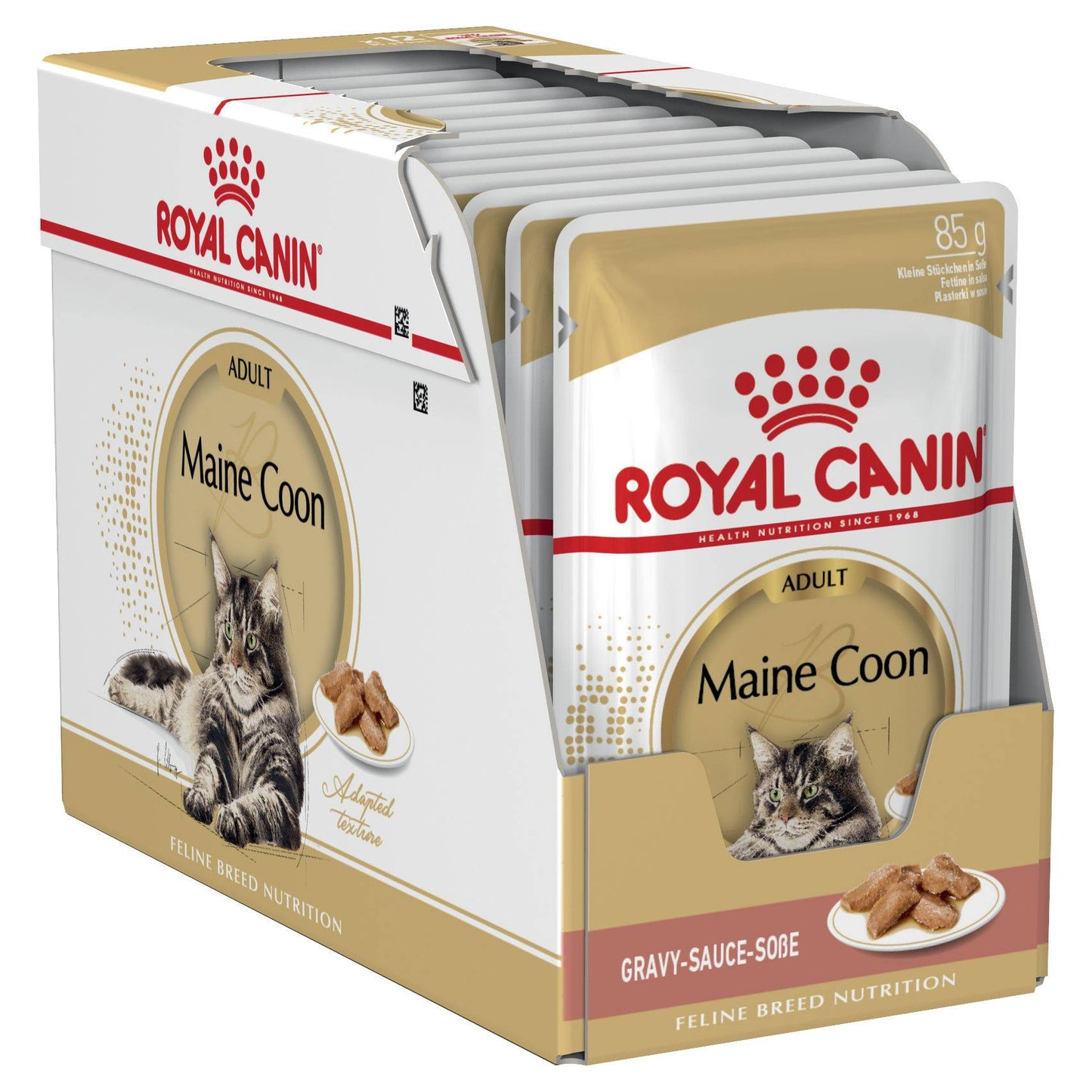 Royal Canin Maine Coon Wet Cat Food 12x85g Pouches - Valuepet.ie