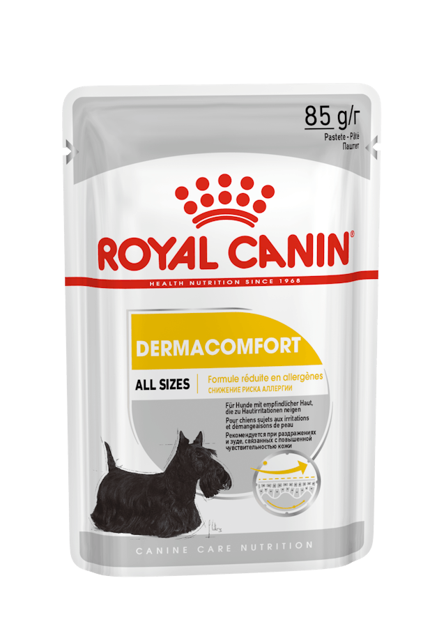 Royal Canin Dermacomfort Care Loaf 85g Pouch - Valuepet.ie