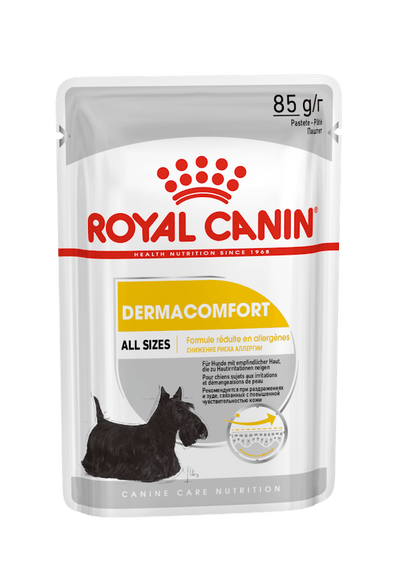 Royal Canin Dermacomfort Care Loaf 85g Pouch - Valuepet.ie