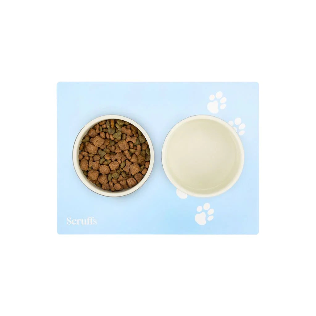 Scruffs Pet Placemat 40x 30cm Blue - PetWorld