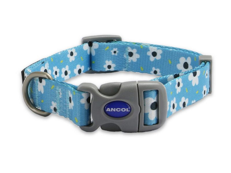 Soho Daisy Nylon Adjustable Dog Collar - Valuepet.ie