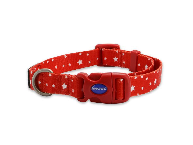 Soho Stars Nylon Adjustable Dog Collar - Valuepet.ie