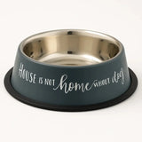 Trixie Stainless Steel Dog Bowl with Rubber Base Ring – 0.7L / 21cm