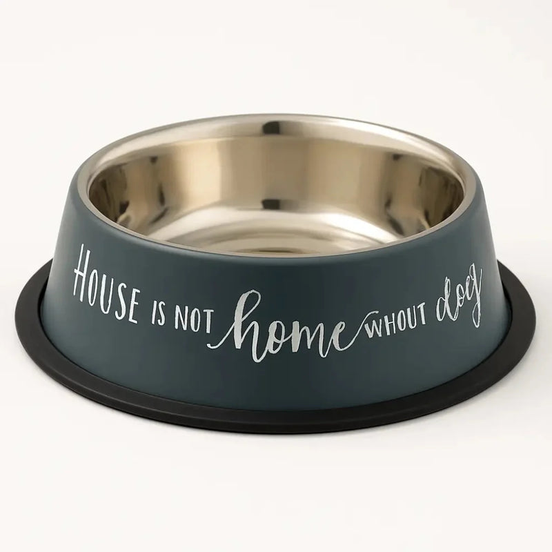 Stainless steel bowl Dog