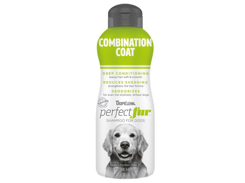 Tropiclean Perfect Fur Combo Coat Shampoo - Valuepet.ie