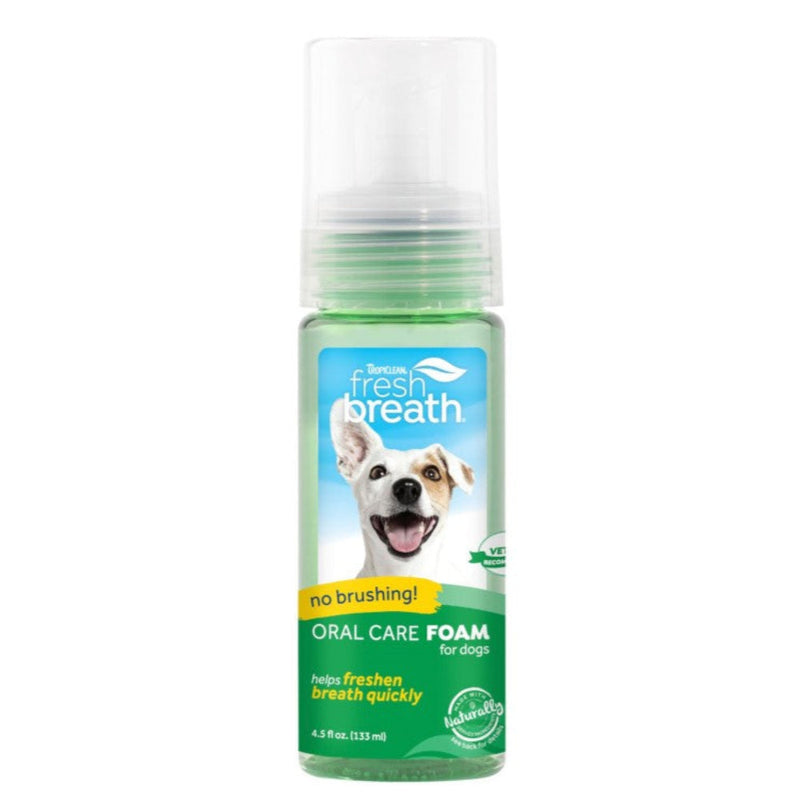 Tropiclean Fresh Breath Oral care Foam 133ml