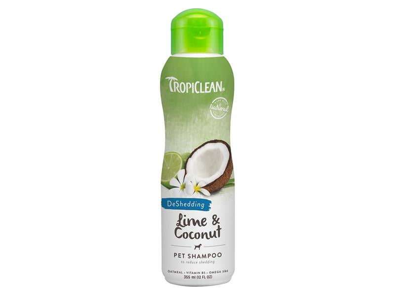 Tropiclean Lime and Coconut Deshedding shampoo - Valuepet.ie