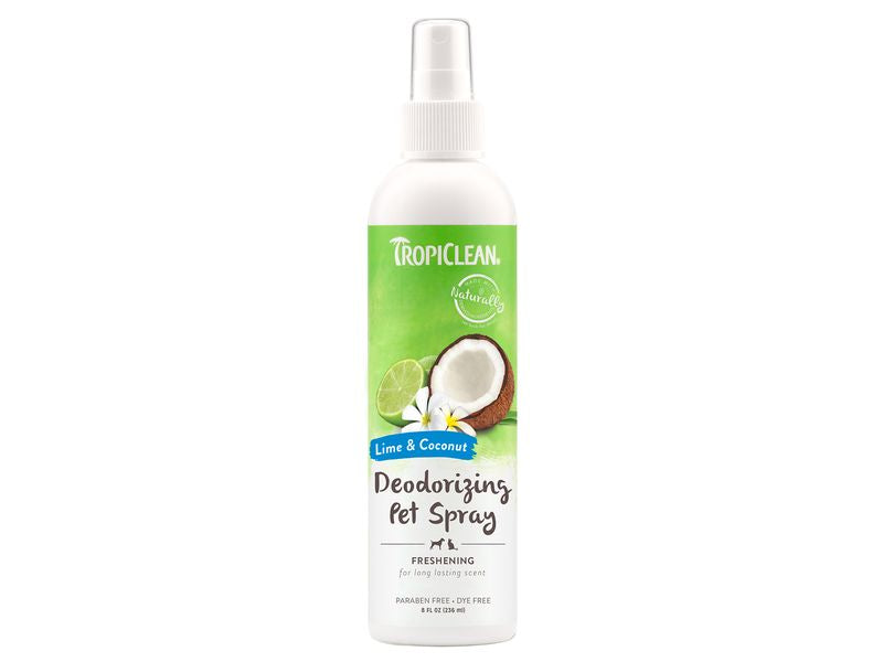 Tropiclean Lime and Coconut De-Shedding Spray - Valuepet.ie