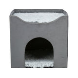 Harvey Cave Cat 38x38x38cm Grey/White