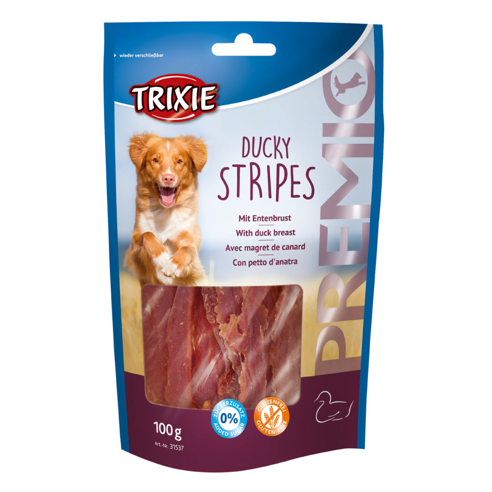 Premio Ducky Stripes Dog Treats 100g - Valuepet.ie