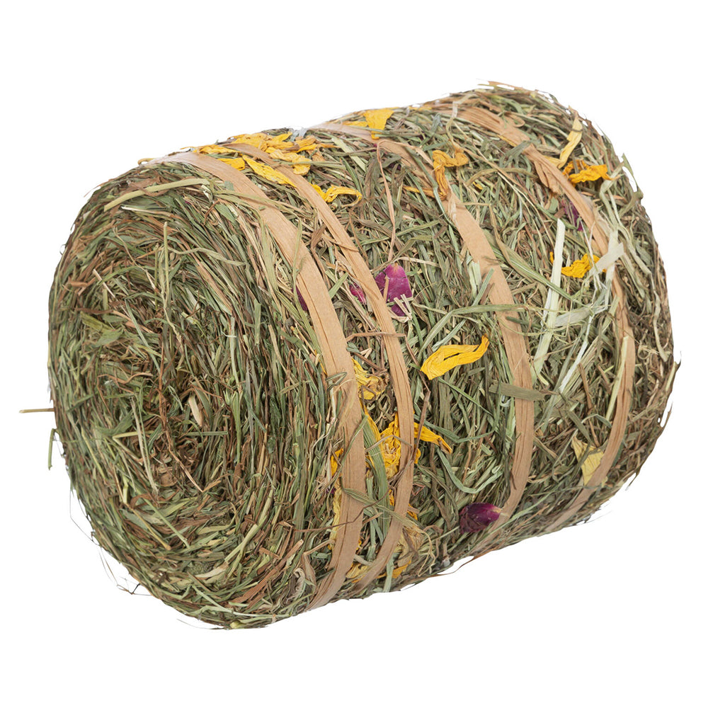 Hay Roll with Blossoms 500g - Valuepet.ie