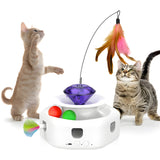 PawGuard Butterfly Interactive Cat Toy 4 in 1