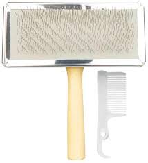 Trixie Soft Brush with Cleaner 13 x 9 cm Medium - Valuepet.ie