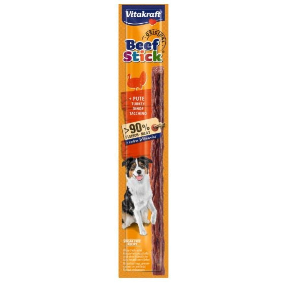 Vitakraft Dog Beef Stick With Turkey - Valuepet.ie