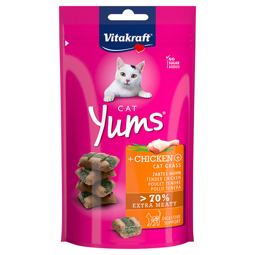 Cat Yums Chicken & Cat Grass - Valuepet.ie