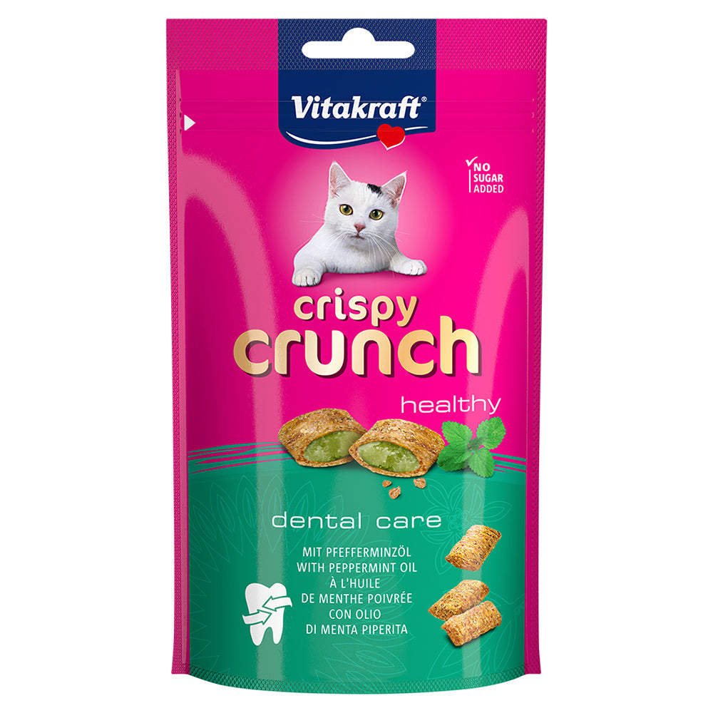 Crispy Crunch Peppermint Oil 60g Cat - Valuepet.ie