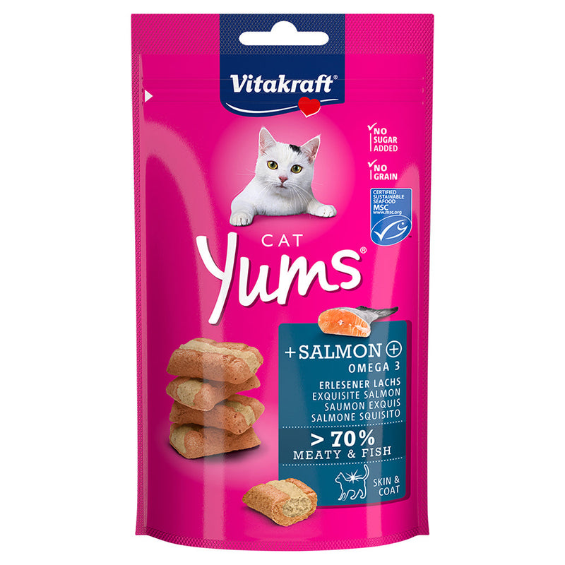 Cat Yums Salmon 40g - Valuepet.ie