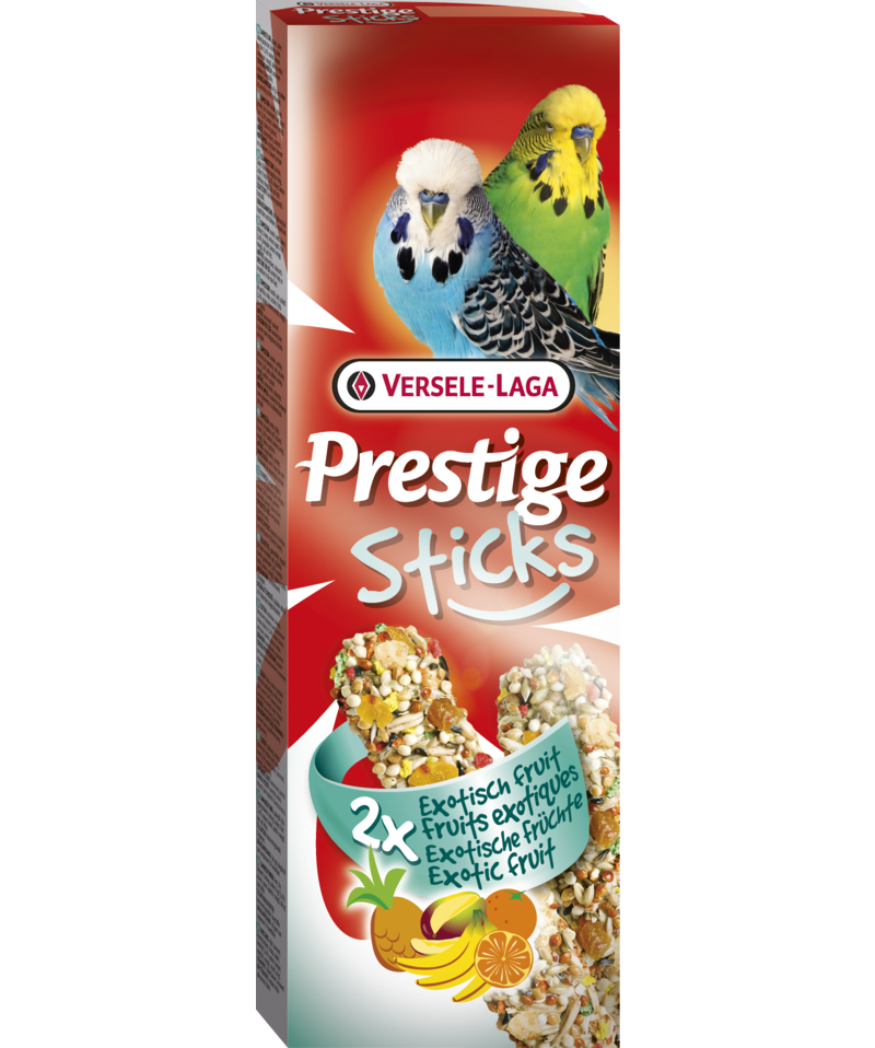 Versele Laga Prestige Budgy Sticks, Exotic Fruit - PetWorld