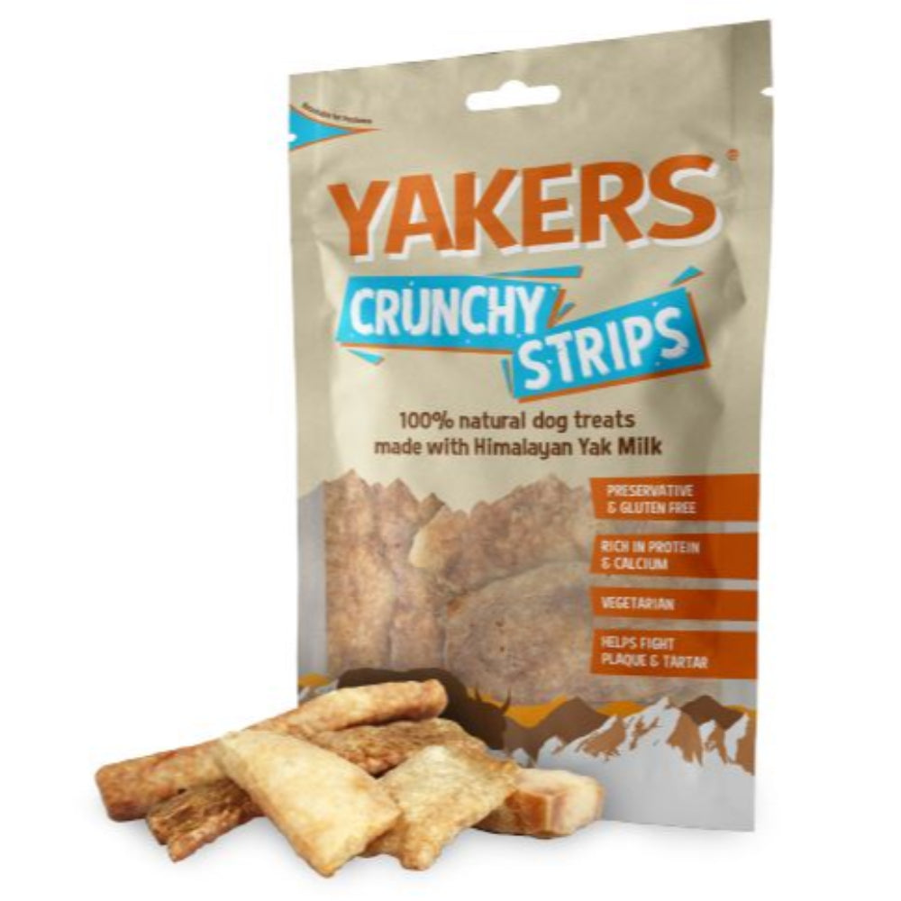 Yakers Crunchy Stripes 70g - Valuepet.ie