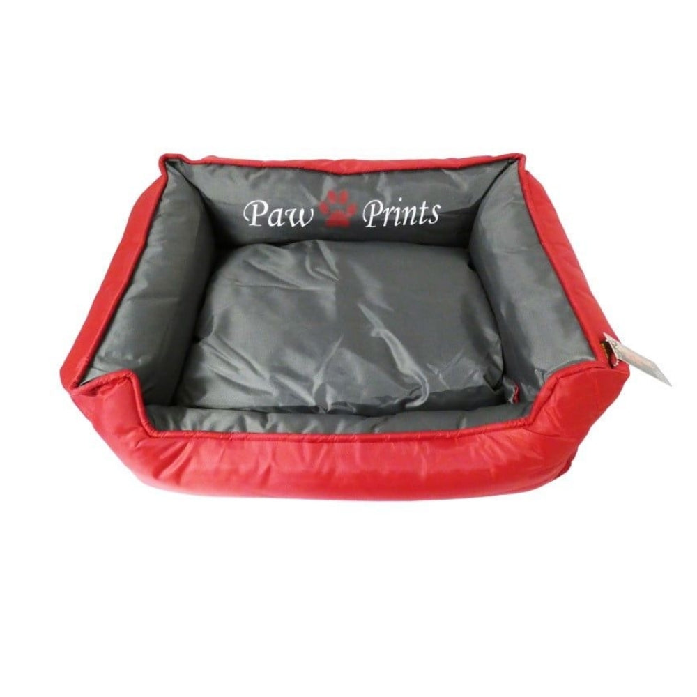 Waterproof Dog Bed Kool Lounger – Red - Valuepet.ie