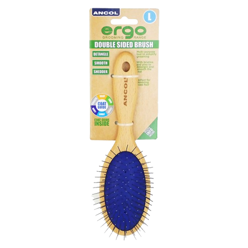 Ancol Double Sided Brush Large - Valuepet.ie